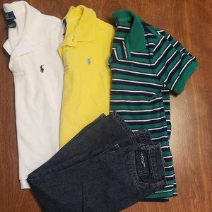 Boys 4T Polo Lot Excellent Condition